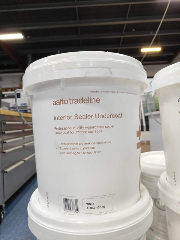 Aalto Interior Sealer Undercoat White 10L