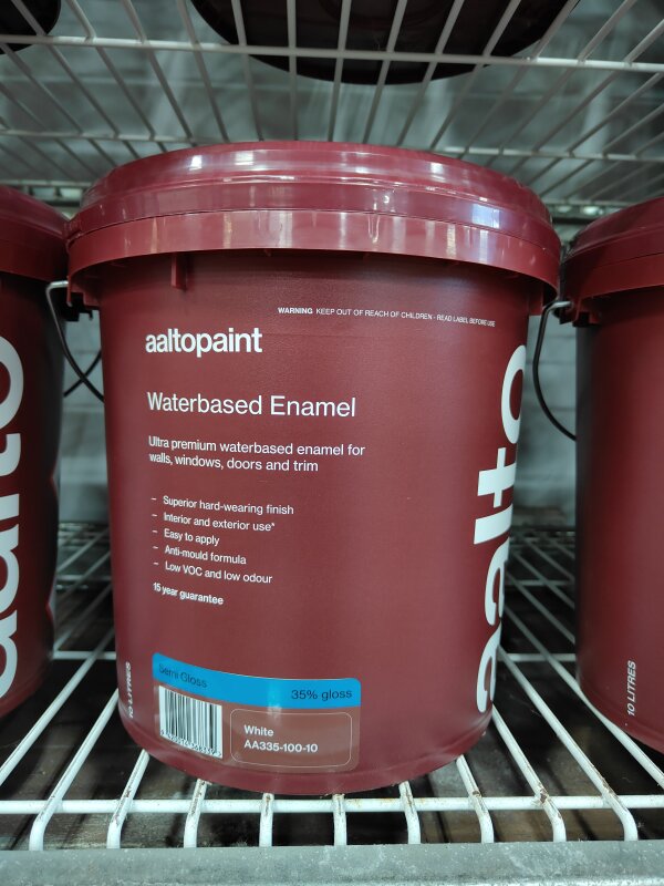 Aalto WB Enamel Semi Gloss White 10L