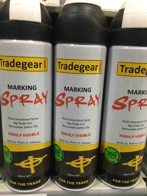 Tradegear 360 Marking Spray White 500g