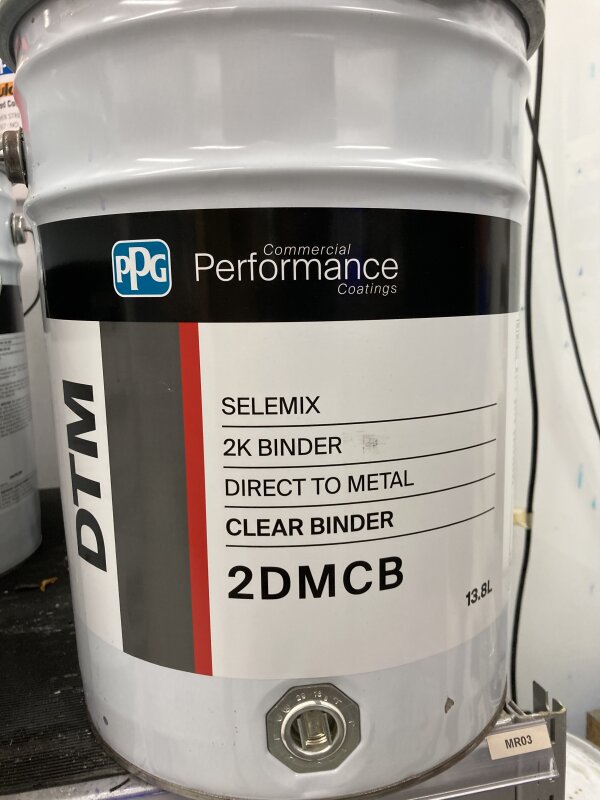 2K DIRECT TO METAL CLEAR BINDER 13.8L