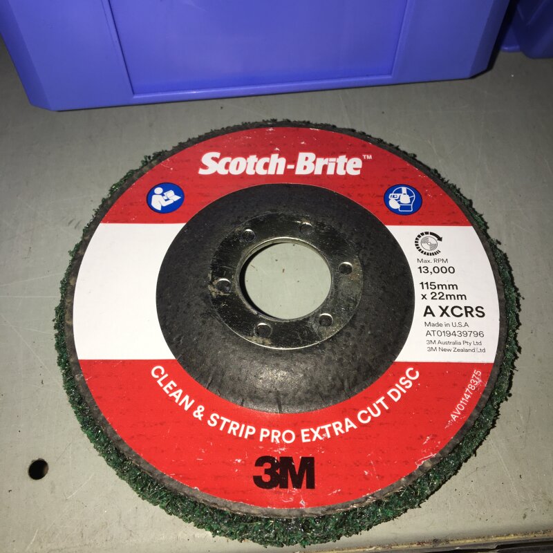 3M Clean & Strip 115 X 22 DC Green