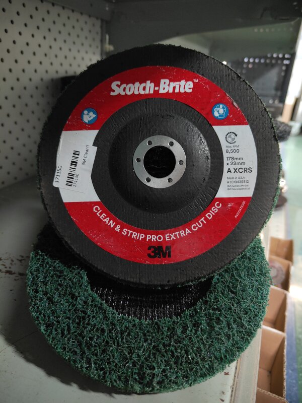 3M Clean'N Strip DC Disc 180mm Green