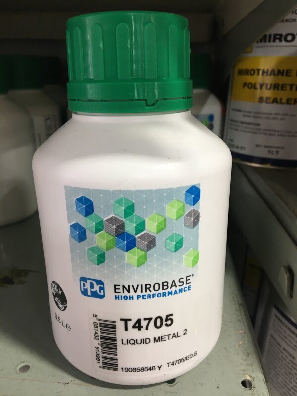 ENVIROBASE T4705 ENVIROBASE LIQUID METAL 2 500ML