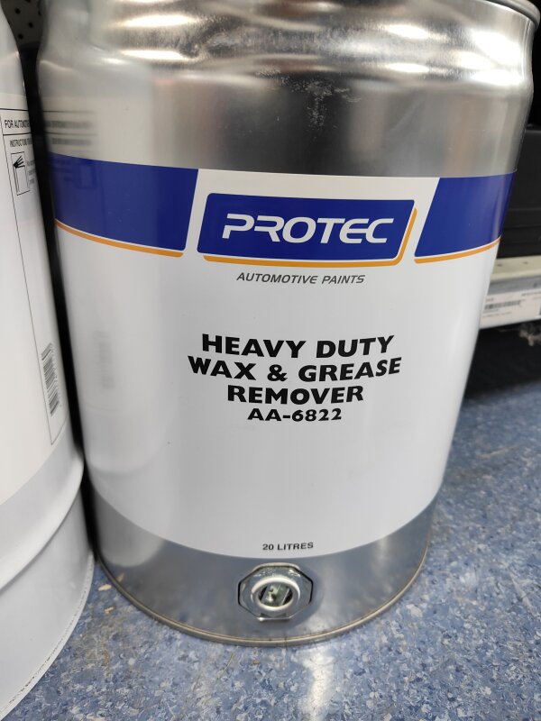 PROTEC 6822 HEAVY DUTY WAX & GREASE REMOVER 20L