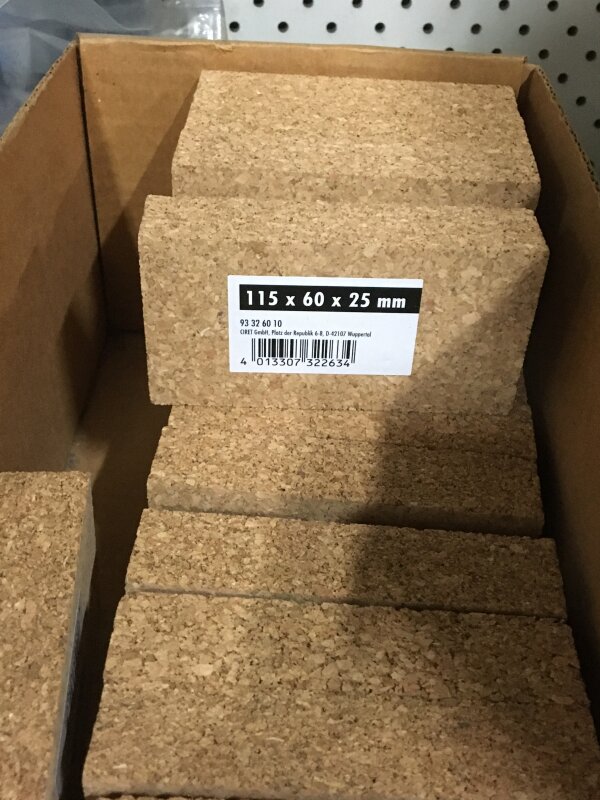 CQ Cork Sanding Block 115mm x 60mm