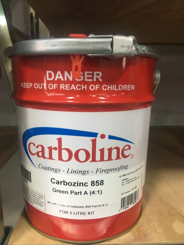Carbozinc 858 Green Base (New) 4 Litre