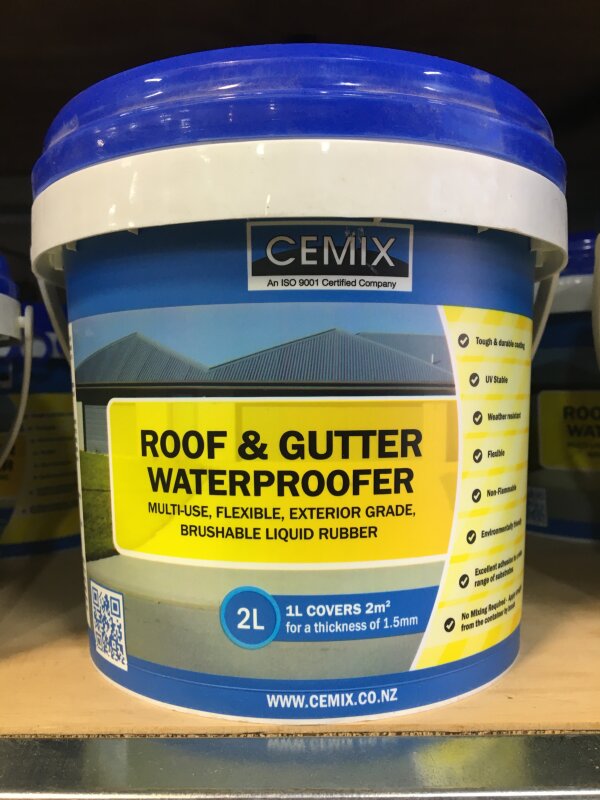 CM Roof & Gutter brushable Waterproofer 2L