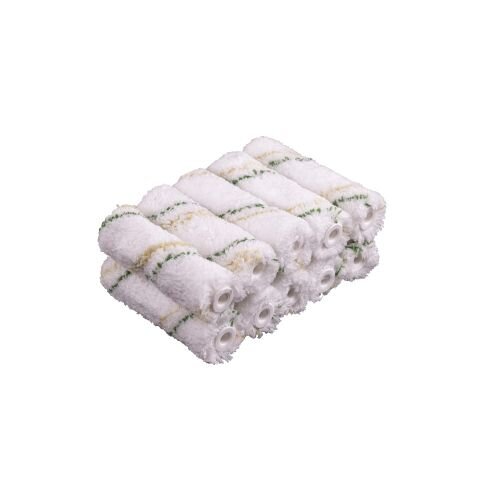 Almax® Mini Paint Roller Double Green Stripe 10 pack