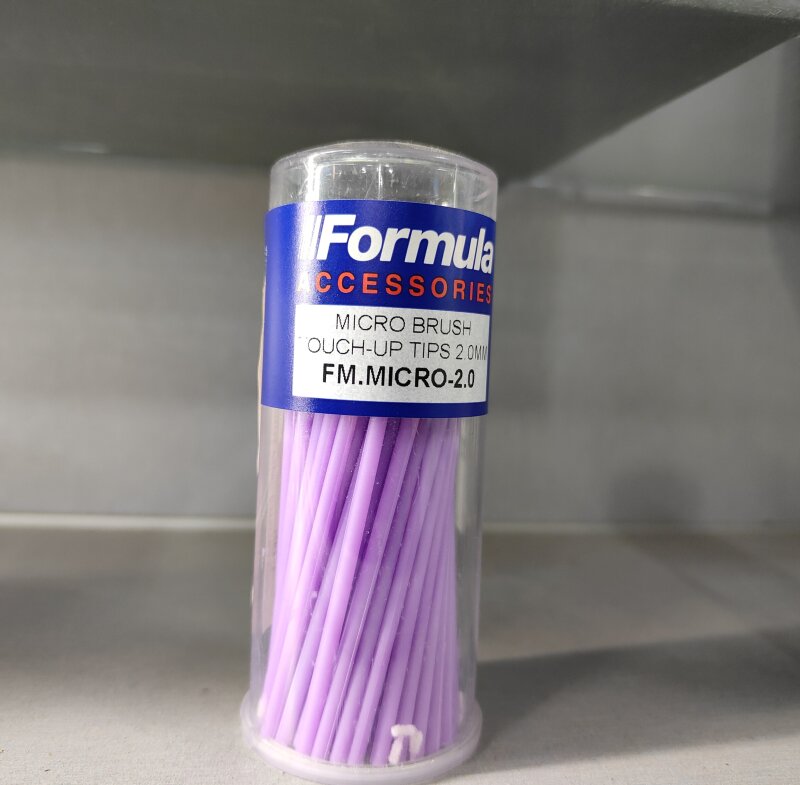 MICRO BRUSH 2.0MM TUBE TOUCH UP TIPS FORMULA