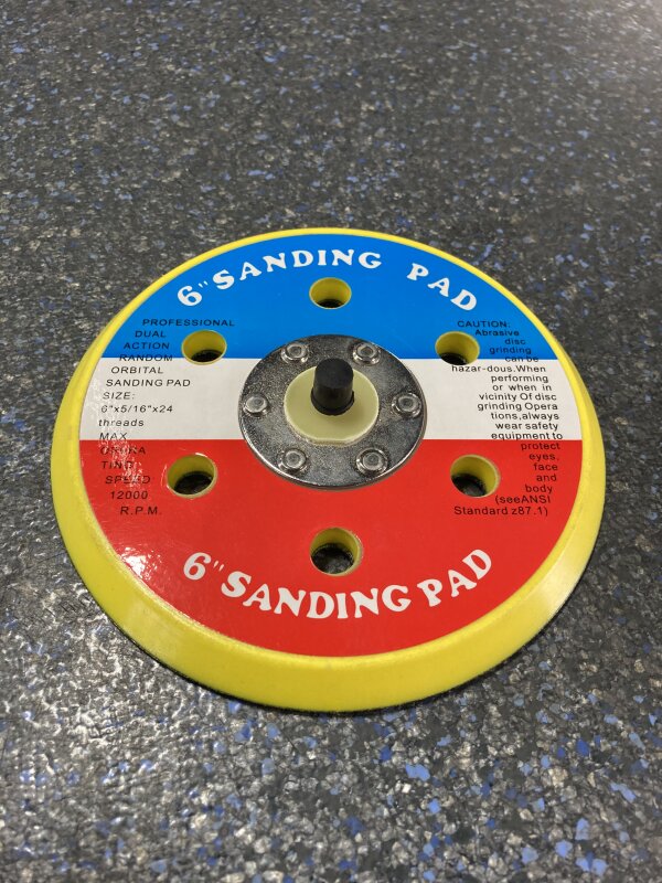 AUTOPAINT 150MM BACKING PLATE VELCRO