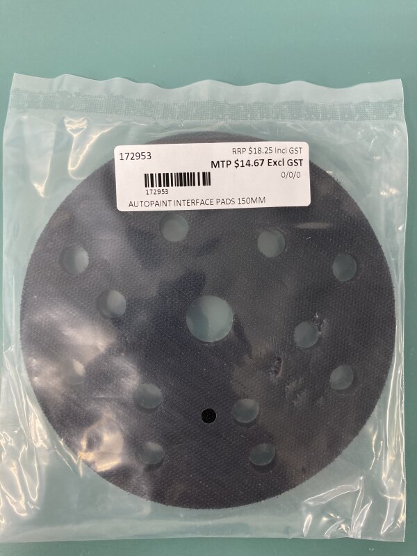 AUTOPAINT INTERFACE PADS 150MM