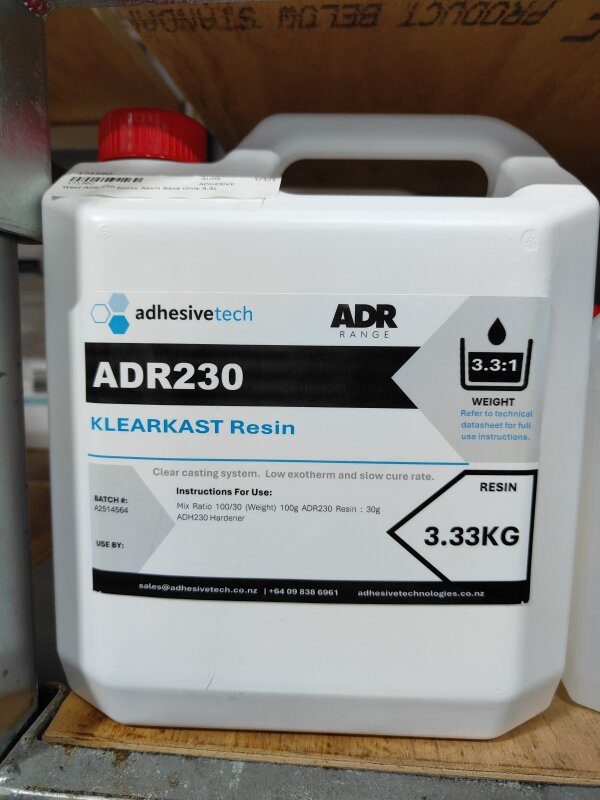 West ADR 230 Epoxy Resin Base Only 3.3L