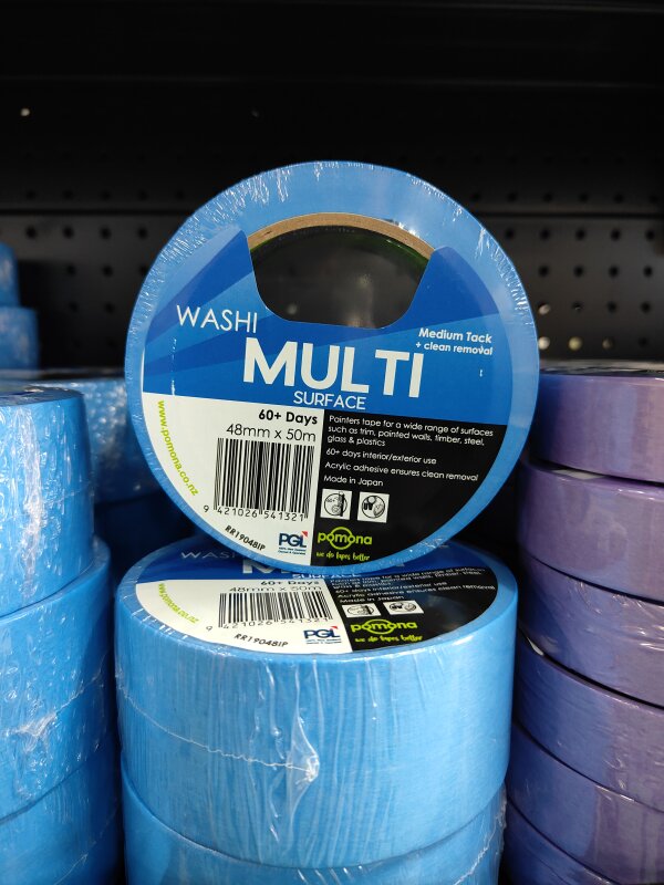 EXTERIOR MULTISURFACE JAPANESE WASHI TAPE 48MM X 50 M