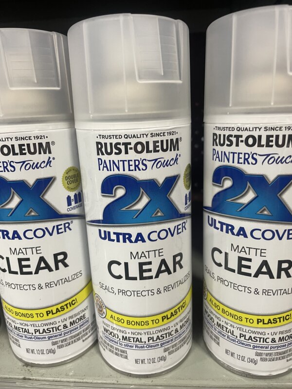 RUSTOLEUM MATTE CLEAR AEROSOL 340G