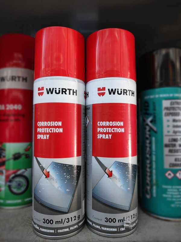 WURTH CORROSION PROTECTION SPRAY 300ML