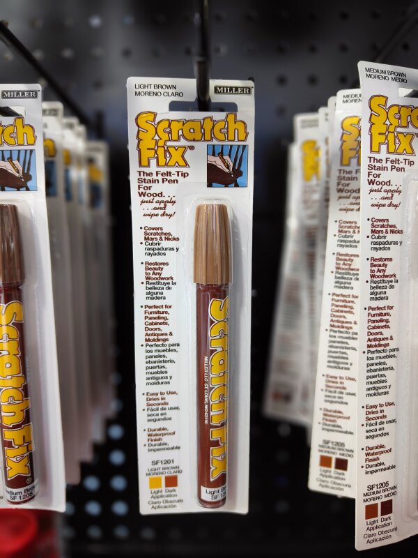 Scratch Fix Pen Light Brown