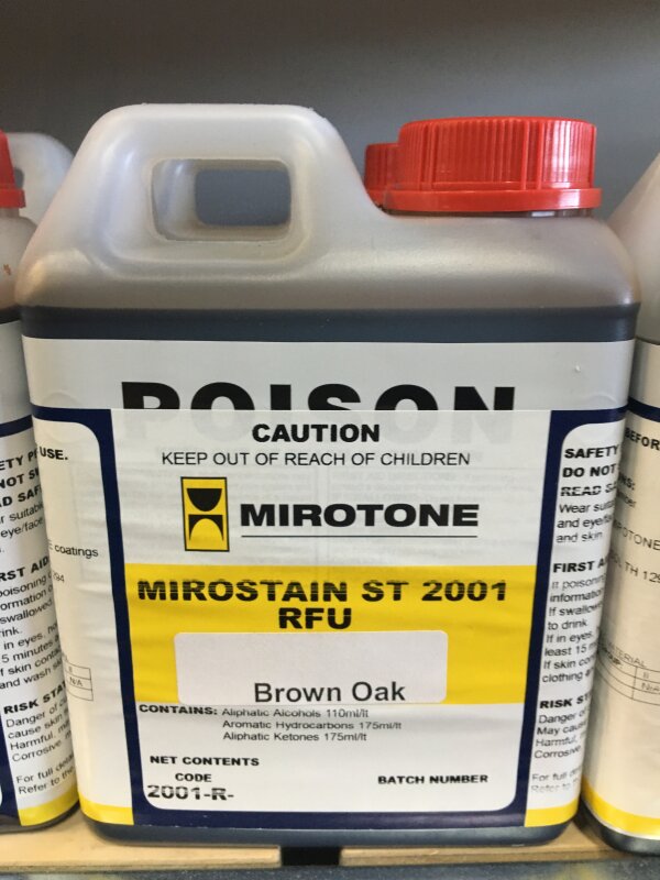 MI Stain ST 2001 NGR RFU Brown Oak 1L