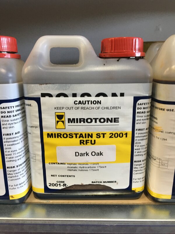 MI Stain ST 2001 NGR RFU Dark Oak 1L