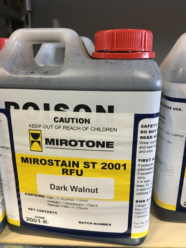 MI Stain ST 2001 NGR RFU Dark Walnut 1L