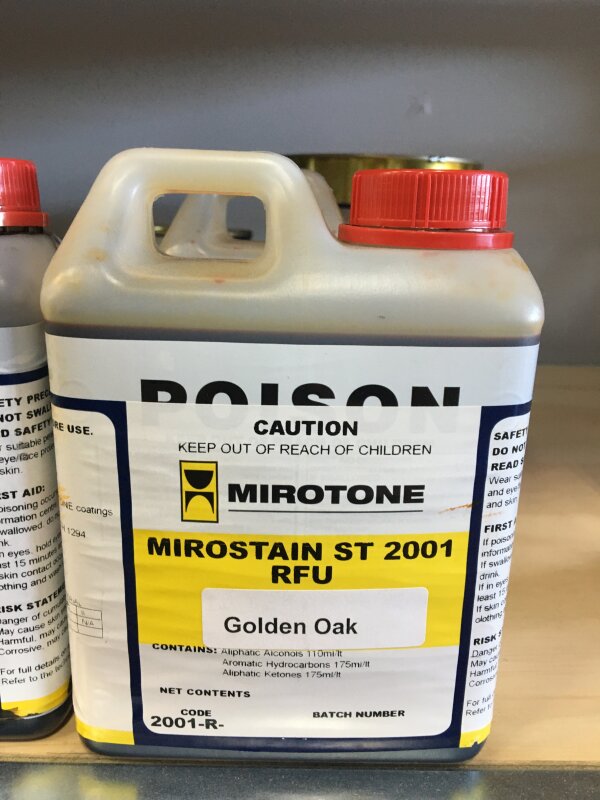 MI Stain ST 2001 NGR RFU Light Oak 1L
