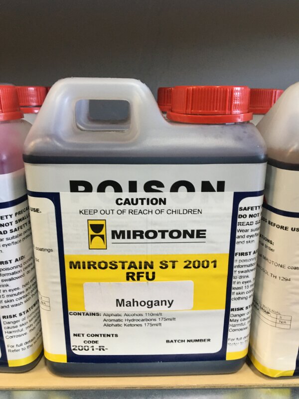 MI Stain ST 2001 NGR RFU Mahogany 1L