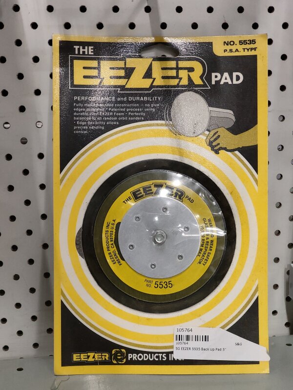 SG EEZER 5535 Back Up Pad 5