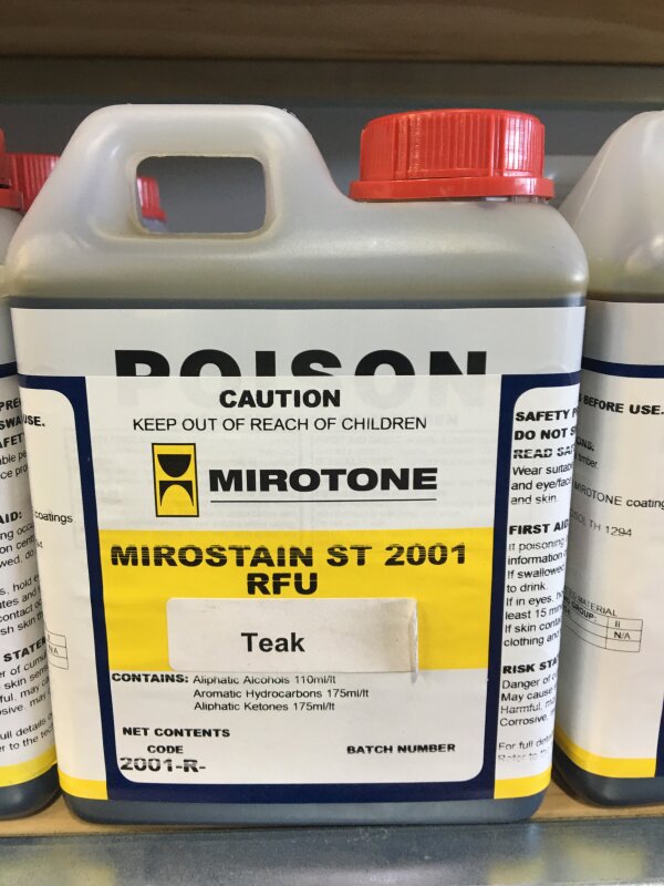 MI Stain ST 2001 NGR RFU Teak 1L