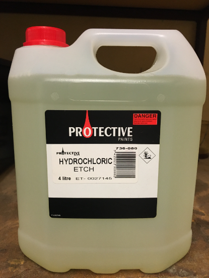 PR Hydrochloric Etch (Concrete) 10% 4L
