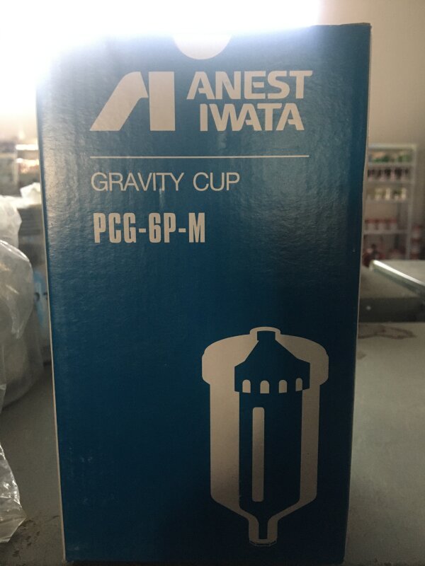 GP IWATA PCG-6P-M Grav Pot 600ml  (W400)
