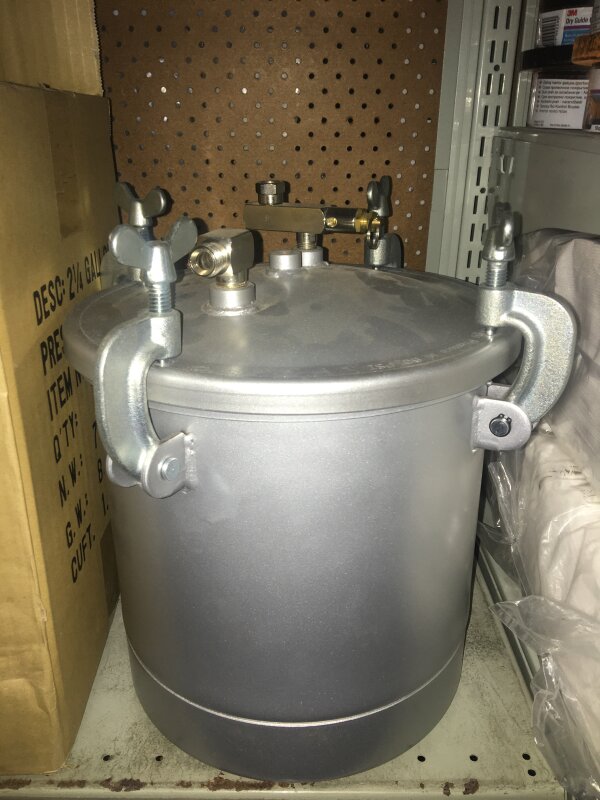 HI W/M 10L Pressure Pot/Tank - W7100
