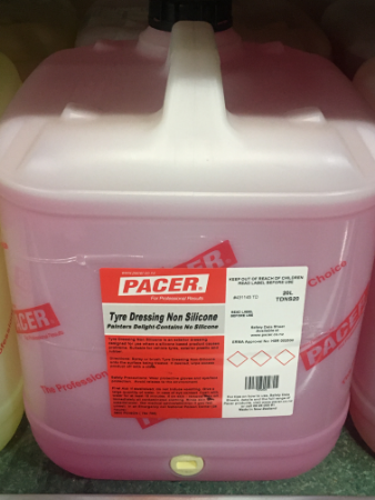 CC PACER Tyre Dressing Non-Silicone Painters' Delight - 4L