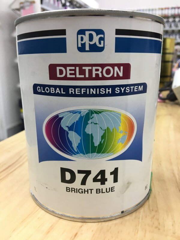 DELTRON D741 BRIGHT BLUE / 1L