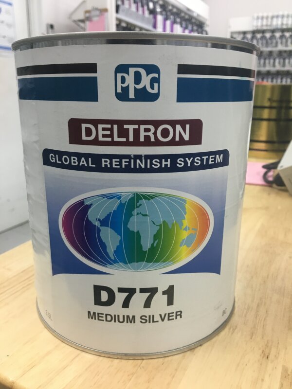 DELTRON D771 MEDIUM SILVER / 3.5L