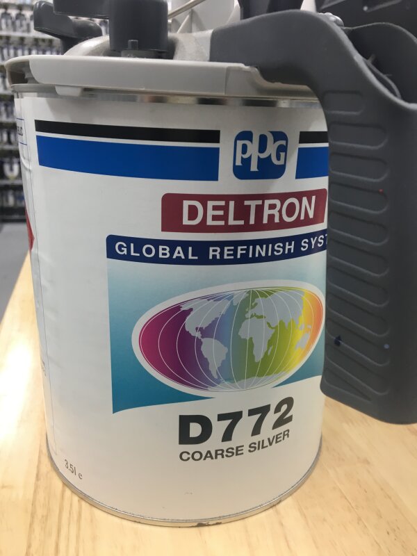 DELTRON D772 COARSE SILVER / 3.5L