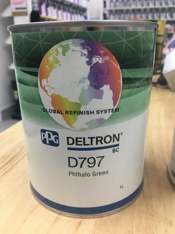 DELTRON D797 PHTHALO GREEN / 1L
