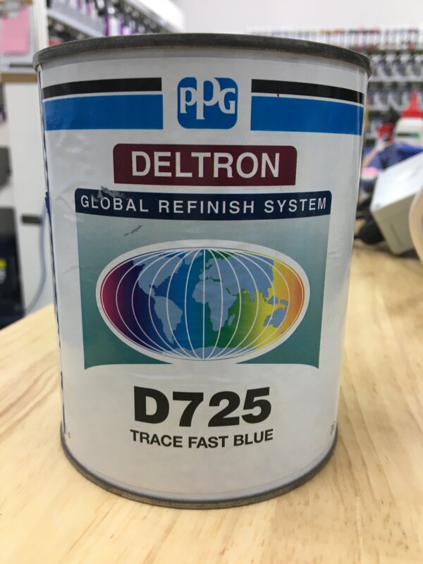 DELTRON D725 TRACE FAST BLUE DG / 1L