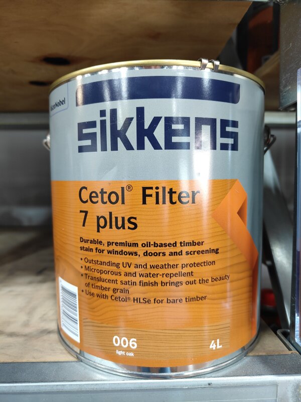 HO Sikkens Cetol Filter 7 Light Oak 4L