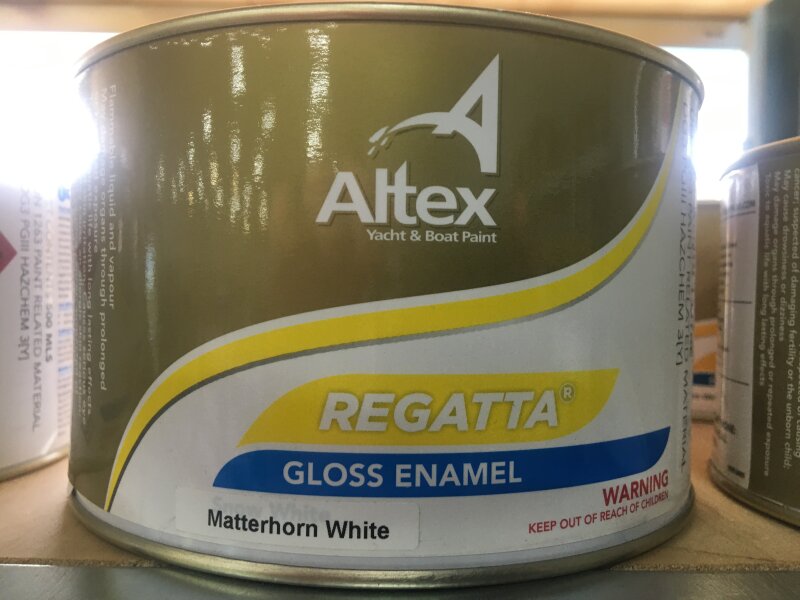 AYB Regatta GL Enamel Matterhorn White 1L