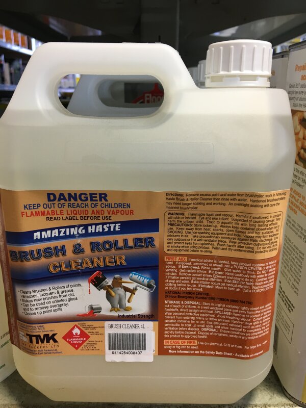 TM Haste Brush Cleaner 4L