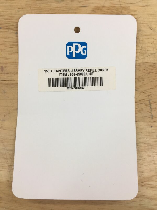 PG Painters Spray Out Cards - Pkt 150
