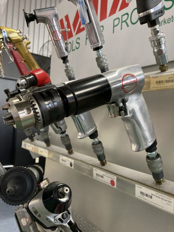 HI W/M 5300S-3 1/2 Reversble Air Drill