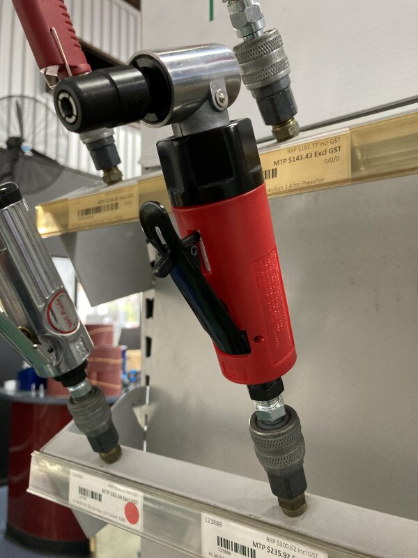 HI W/M 5202P 1/4 Air Angle Grinder Die