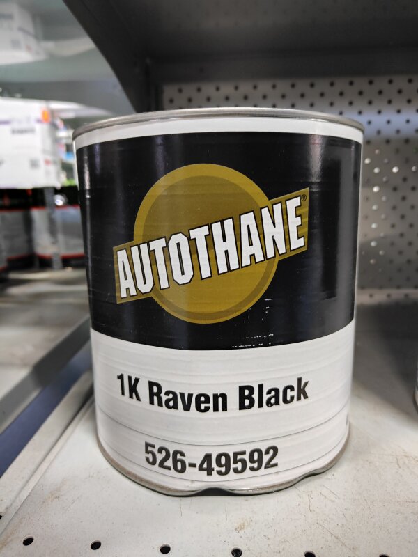 AUTOTHANE 1K RAVEN BLACK 4L