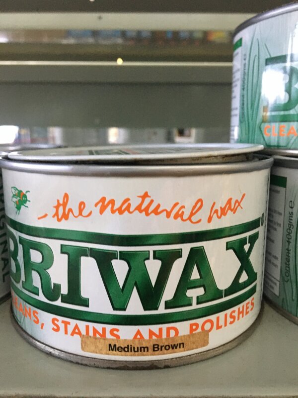 BR Briwax ORIGINAL - Medium Brown 400gm