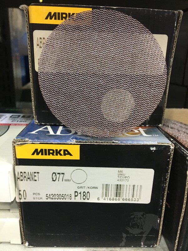 Mirka Abranet 77mm Disc P180