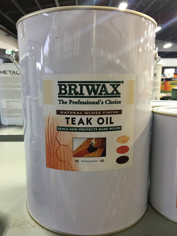 BR BRIWAX Teak Oil 5L