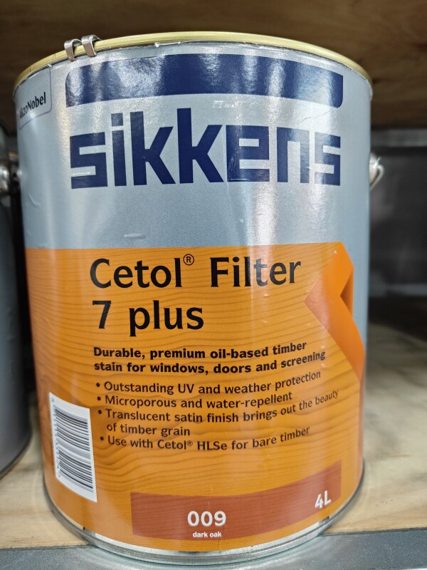HO Sikkens Cetol Filter 7 Dark Oak 4L