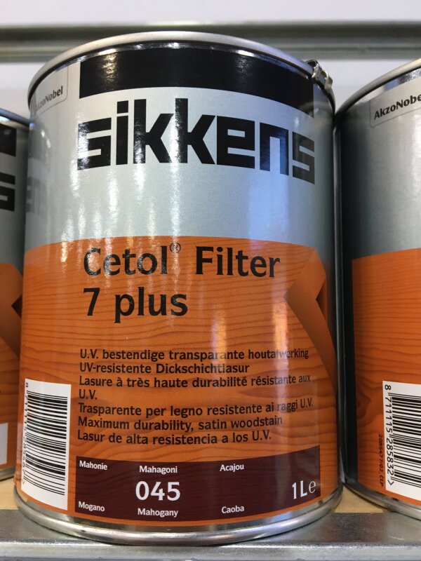 HO Sikkens Cetol Filter 7 Mahogany 1L