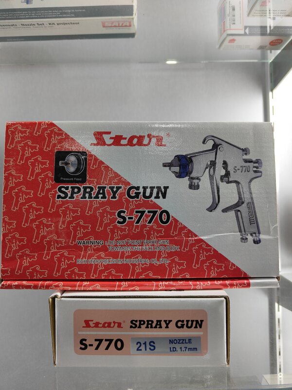 AX Star S-770 Suction or Pressure Gun  1.7 21S