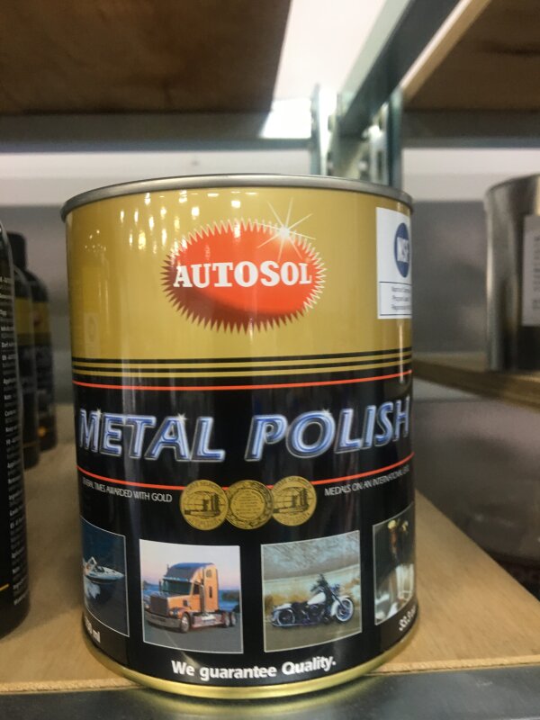 HO Autosol Metal Polish 750ml Tin